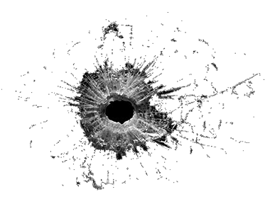 bullet hole